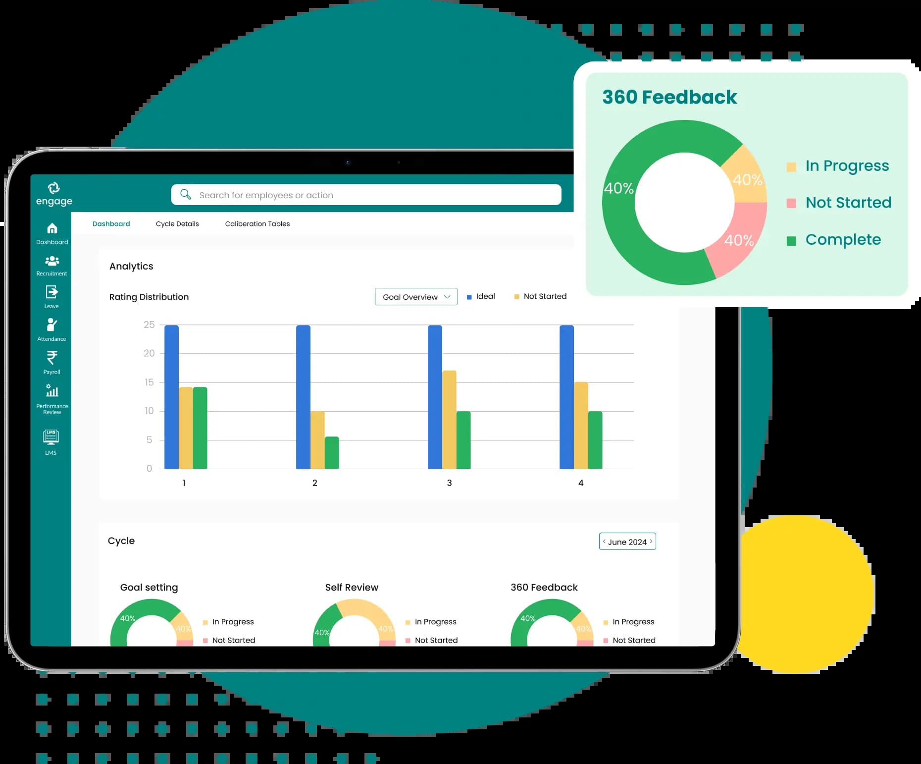 Smart performance management system | Engage HRMS
