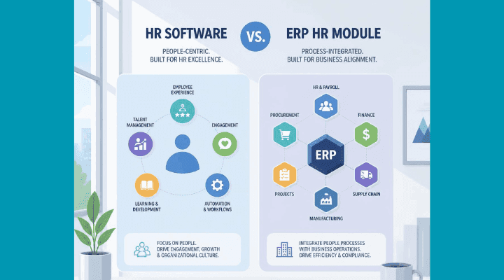 HR Software vs ERP HR Module: Which Runs Your People Data